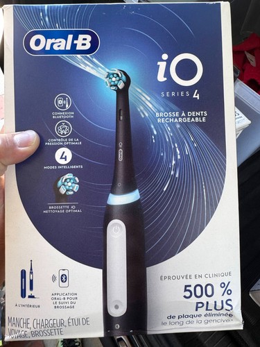Oral io4 matte black - oral-b,